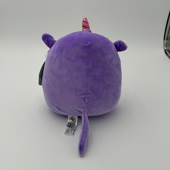Squishmallows Narwhal Birthday Purple - Picture 2 of 10